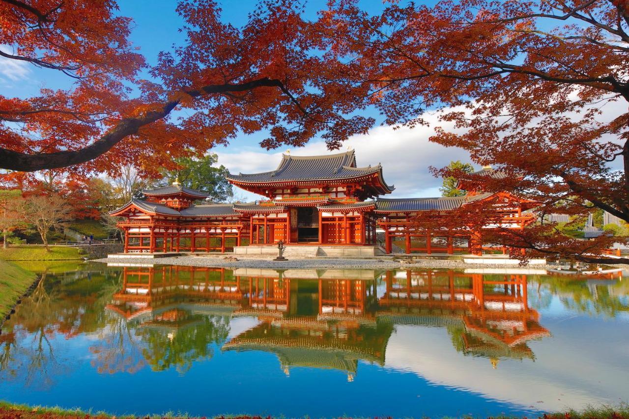 Hanayashiki Ukifune-En Uji Exterior foto